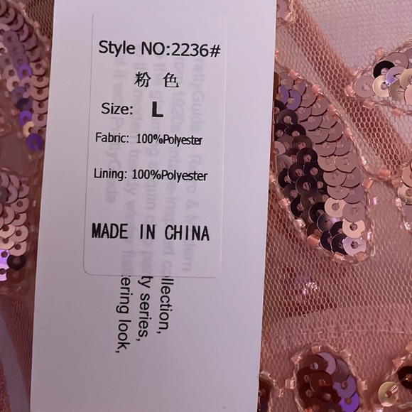 NWT BEAUTIFUL BLUSH GOWN - Picture 7 of 7